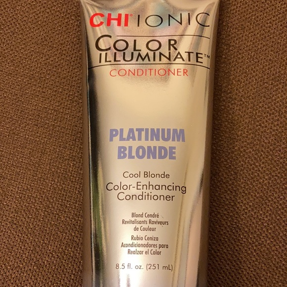 ⚜️Chi Ionic Color Illuminate Conditioner Platinum Blonde! NWT! - Picture 4 of 5